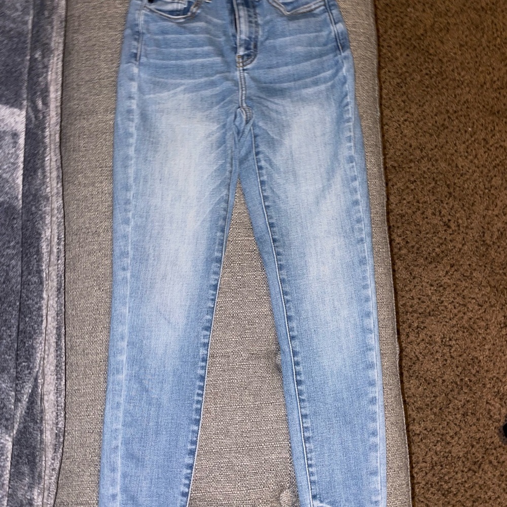KanCan Light Blue Skinny Jeans for Women